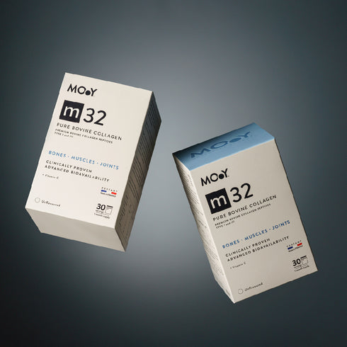 m32 Colagen hidrolizat bovin premium, dovedit clinic, articulatii, 10.000mg tip I si III, fara aroma, 30 portii, 303 g, Molecules of Youth, natural